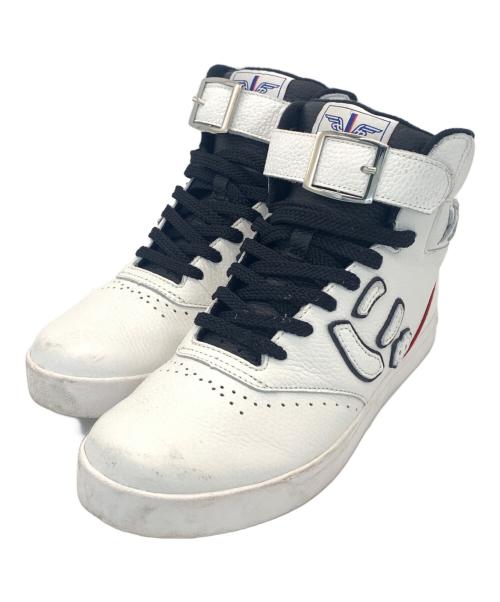 Sangacio（サンガッチョ）Sangacio (サンガッチョ) ハイカットスニーカー/sangacio(サンガッチョ) にゅ SNEAKERS ホワイト サイズ:24.5cmの古着・服飾アイテム