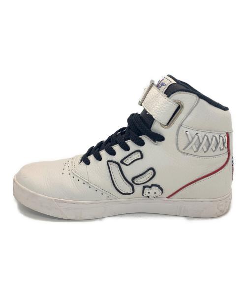 Sangacio（サンガッチョ）Sangacio (サンガッチョ) ハイカットスニーカー/sangacio(サンガッチョ) にゅ SNEAKERS ホワイト サイズ:24.5cmの古着・服飾アイテム