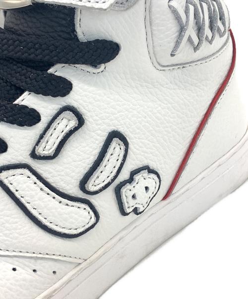 Sangacio（サンガッチョ）Sangacio (サンガッチョ) ハイカットスニーカー/sangacio(サンガッチョ) にゅ SNEAKERS ホワイト サイズ:24.5cmの古着・服飾アイテム