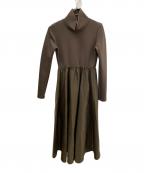 DRESSLAVEドレスレイブ）の古着「長袖ワンピース」｜ブラウン
