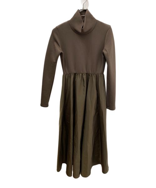 DRESSLAVE（ドレスレイブ）DRESSLAVE (ドレスレイブ) 長袖ワンピース ブラウン サイズ:Ｍの古着・服飾アイテム