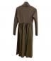 DRESSLAVE (ドレスレイブ) 長袖ワンピース ブラウン サイズ:Ｍ：6000円