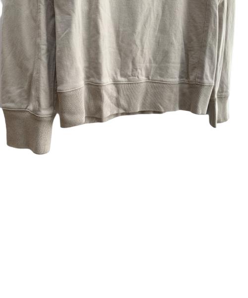 YOHJI YAMAMOTO（ヨウジヤマモト）YOHJI YAMAMOTO (ヨウジヤマモト) クルーネックスウェット アイボリー サイズ:XSの古着・服飾アイテム