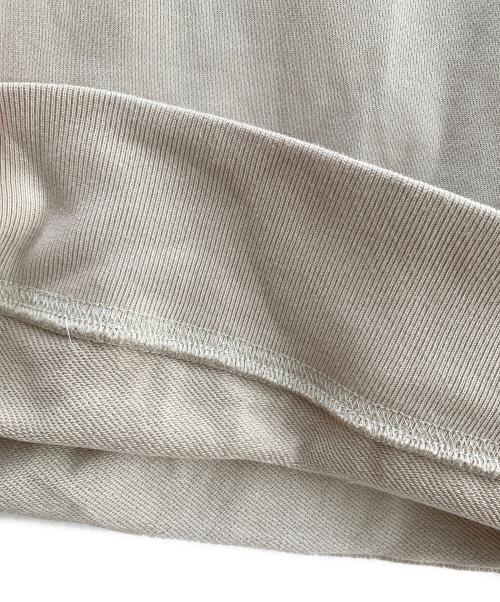 YOHJI YAMAMOTO（ヨウジヤマモト）YOHJI YAMAMOTO (ヨウジヤマモト) クルーネックスウェット アイボリー サイズ:XSの古着・服飾アイテム