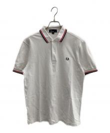 FRED PERRY（フレッドペリー）の古着「ポロシャツ」｜ホワイト