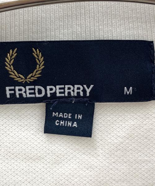 FRED PERRY（フレッドペリー）FRED PERRY (フレッドペリー) ポロシャツ ホワイト サイズ:Ｍの古着・服飾アイテム
