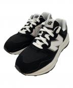 NEW BALANCEニューバランス）の古着「ローカットスニーカー/NEW BALANCE M5740CB」｜ブラック×ホワイト