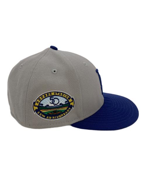 New Era（ニューエラ）New Era (ニューエラ) キャップ グレー×ブルーの古着・服飾アイテム