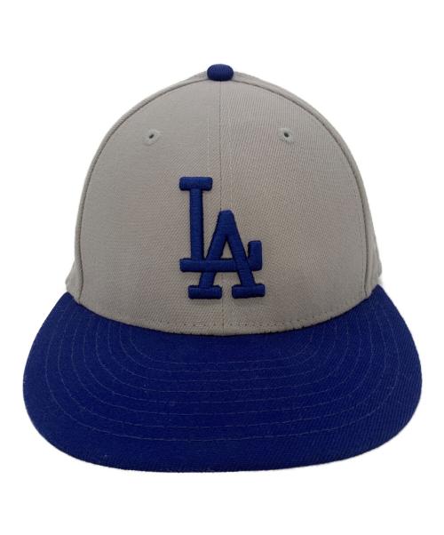 New Era（ニューエラ）New Era (ニューエラ) キャップ グレー×ブルーの古着・服飾アイテム
