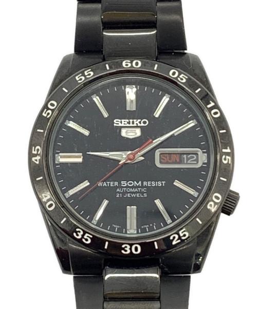 SEIKO（セイコー）SEIKO (セイコー) 腕時計 ブラックの古着・服飾アイテム