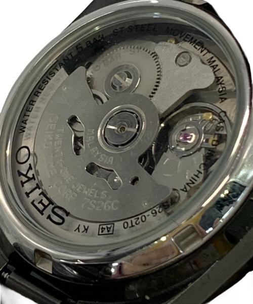 SEIKO（セイコー）SEIKO (セイコー) 腕時計 ブラックの古着・服飾アイテム