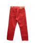 LEVI'S (リーバイス) LEVI'S(リーバイス)501デニムパンツ レッド サイズ:73.5cm (W29)：5000円