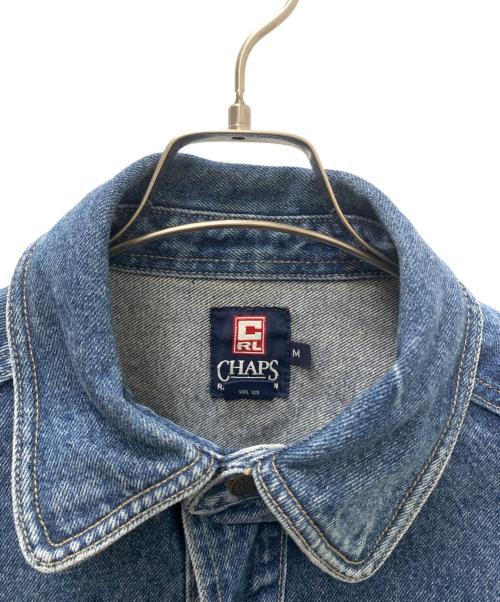 CHAPS RALPH LAUREN（チャップス ラルフローレン）CHAPS RALPH LAUREN (チャップス ラルフローレン) デニムジャケット インディゴ サイズ:Ｍの古着・服飾アイテム