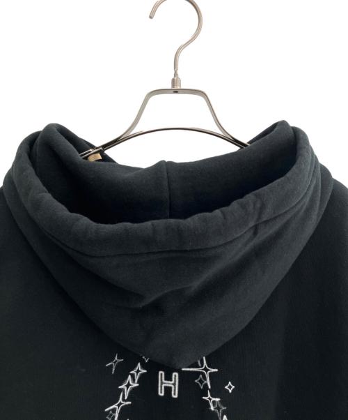 HUF（ハフ）HUF (ハフ) プリントパーカー ブラック サイズ:Ｍの古着・服飾アイテム