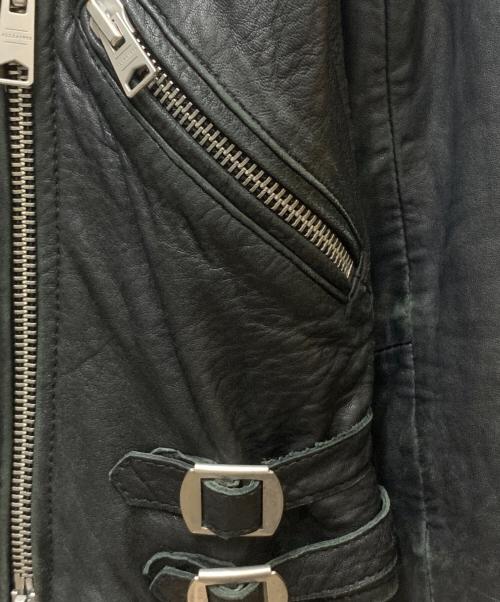 ALL SAINTS（オールセインツ）ALL SAINTS (オールセインツ) ダブルライダースジャケット ブラック サイズ:Ｓの古着・服飾アイテム