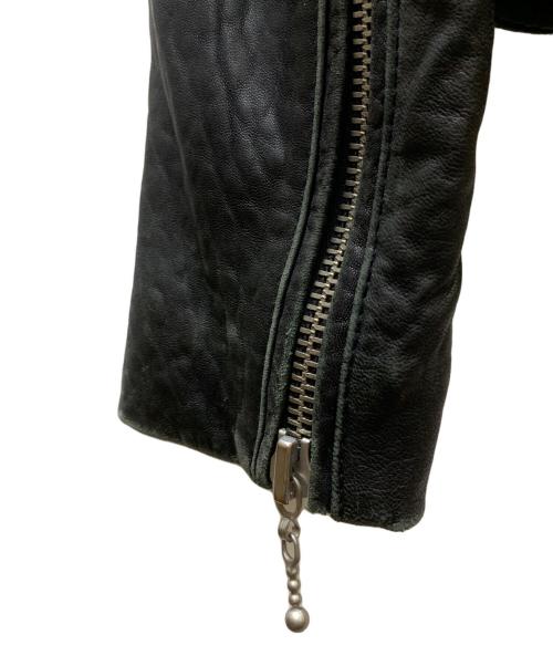 ALL SAINTS（オールセインツ）ALL SAINTS (オールセインツ) ダブルライダースジャケット ブラック サイズ:Ｓの古着・服飾アイテム