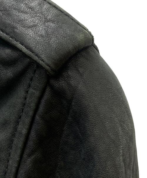 ALL SAINTS（オールセインツ）ALL SAINTS (オールセインツ) ダブルライダースジャケット ブラック サイズ:Ｓの古着・服飾アイテム