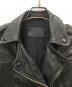 中古・古着 ALL SAINTS (オールセインツ) ダブルライダースジャケット ブラック サイズ:Ｓ：8000円