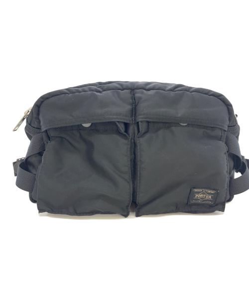 PORTER（ポーター）PORTER (ポーター) ボディバッグ ブラックの古着・服飾アイテム