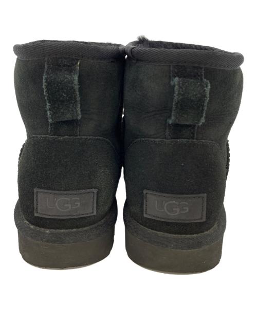 UGG（アグ）UGG (アグ) UGG(アグ) Classic mini II Sheepskin Leather Boots ブラック サイズ:24cmの古着・服飾アイテム
