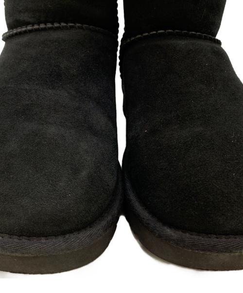 UGG（アグ）UGG (アグ) UGG(アグ) Classic mini II Sheepskin Leather Boots ブラック サイズ:24cmの古着・服飾アイテム