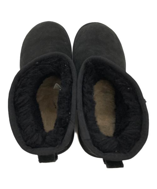 UGG（アグ）UGG (アグ) UGG(アグ) Classic mini II Sheepskin Leather Boots ブラック サイズ:24cmの古着・服飾アイテム