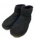 UGG（アグ）の古着「UGG(アグ) Classic mini II Sheepskin Leather Boots」｜ブラック