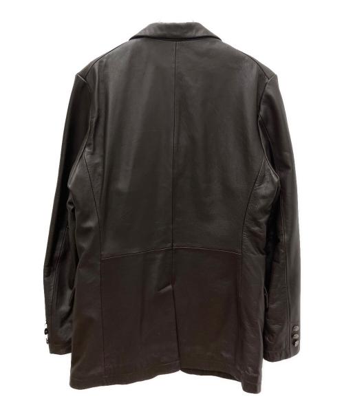 VINTAGE CLUB（ヴィンテージクラブ）VINTAGE CLUB (ヴィンテージクラブ) ラムレザージャケット ブラウン サイズ:Ｍの古着・服飾アイテム