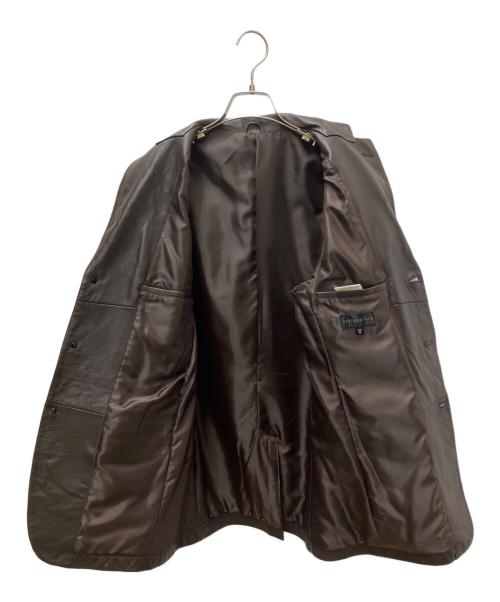 VINTAGE CLUB（ヴィンテージクラブ）VINTAGE CLUB (ヴィンテージクラブ) ラムレザージャケット ブラウン サイズ:Ｍの古着・服飾アイテム