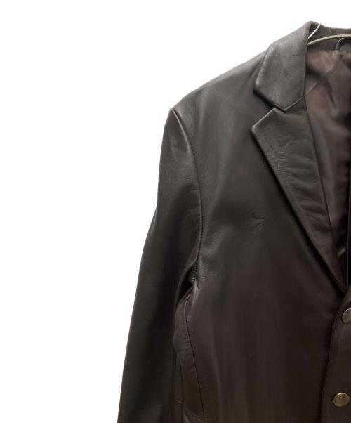 VINTAGE CLUB（ヴィンテージクラブ）VINTAGE CLUB (ヴィンテージクラブ) ラムレザージャケット ブラウン サイズ:Ｍの古着・服飾アイテム