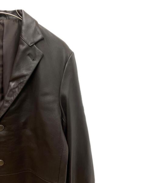 VINTAGE CLUB（ヴィンテージクラブ）VINTAGE CLUB (ヴィンテージクラブ) ラムレザージャケット ブラウン サイズ:Ｍの古着・服飾アイテム