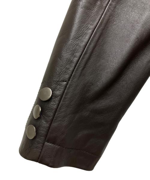 VINTAGE CLUB（ヴィンテージクラブ）VINTAGE CLUB (ヴィンテージクラブ) ラムレザージャケット ブラウン サイズ:Ｍの古着・服飾アイテム