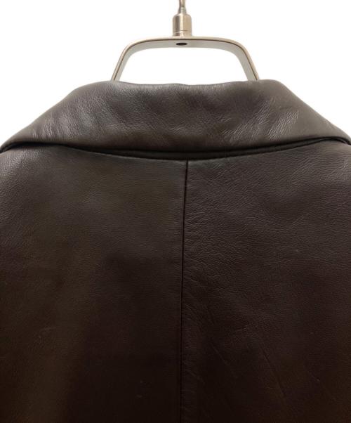 VINTAGE CLUB（ヴィンテージクラブ）VINTAGE CLUB (ヴィンテージクラブ) ラムレザージャケット ブラウン サイズ:Ｍの古着・服飾アイテム