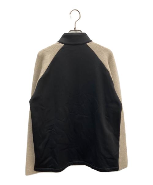 DESCENTE（デサント）DESCENTE (デサント) ゴルフウェア(トップス) ブラック×ベージュ サイズ:Ｍの古着・服飾アイテム