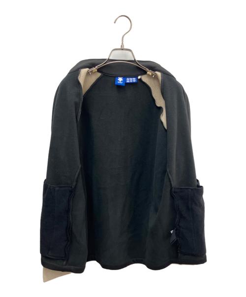 DESCENTE（デサント）DESCENTE (デサント) ゴルフウェア(トップス) ブラック×ベージュ サイズ:Ｍの古着・服飾アイテム
