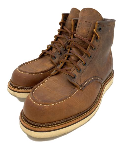 RED WING（レッドウィング）RED WING (レッドウィング) 1907 RED WINGレッドウィング ハーレー gpzショベル ブラウン サイズ:27cmの古着・服飾アイテム