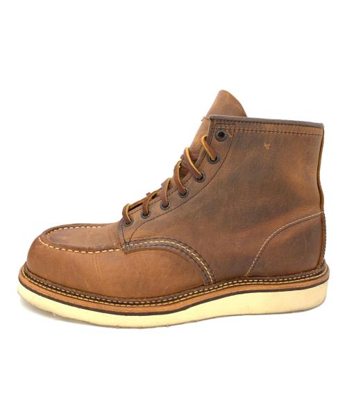 RED WING（レッドウィング）RED WING (レッドウィング) 1907 RED WINGレッドウィング ハーレー gpzショベル ブラウン サイズ:27cmの古着・服飾アイテム