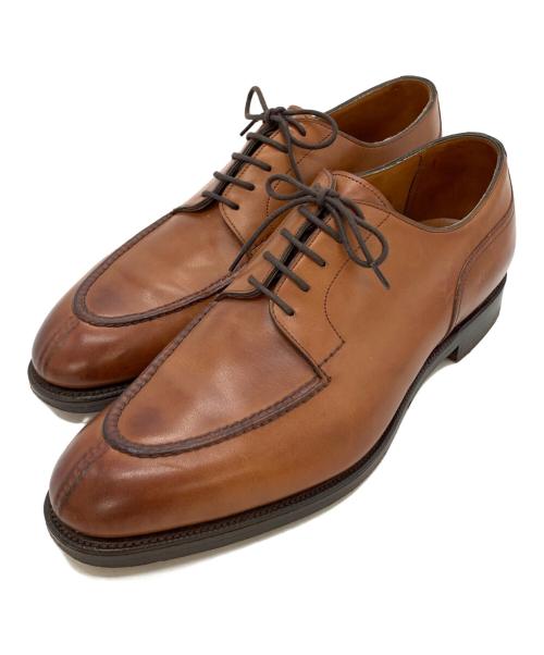 Edward Green（エドワードグリーン）Edward Green (エドワードグリーン) DOVER Uチップシューズ ブラウン サイズ:7Eの古着・服飾アイテム