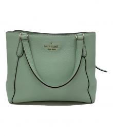 Kate Spade（ケイトスペード）の古着「2WAYショルダーバッグ」｜ミントブルー