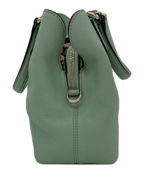 Kate Spade（ケイトスペード）Kate Spade (ケイトスペード) 2WAYショルダーバッグ ミントブルーの古着・服飾アイテム