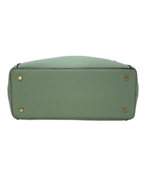 Kate Spade（ケイトスペード）Kate Spade (ケイトスペード) 2WAYショルダーバッグ ミントブルーの古着・服飾アイテム
