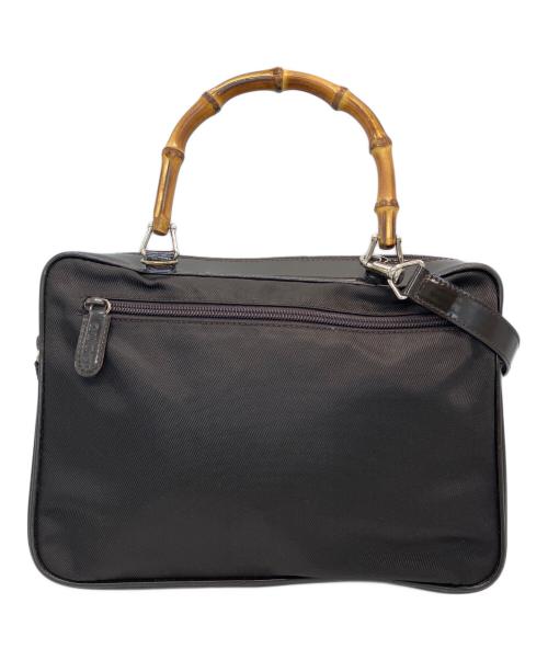 GUCCI（グッチ）GUCCI (グッチ) 2WAYショルダーバッグ バンブー ブラウンの古着・服飾アイテム