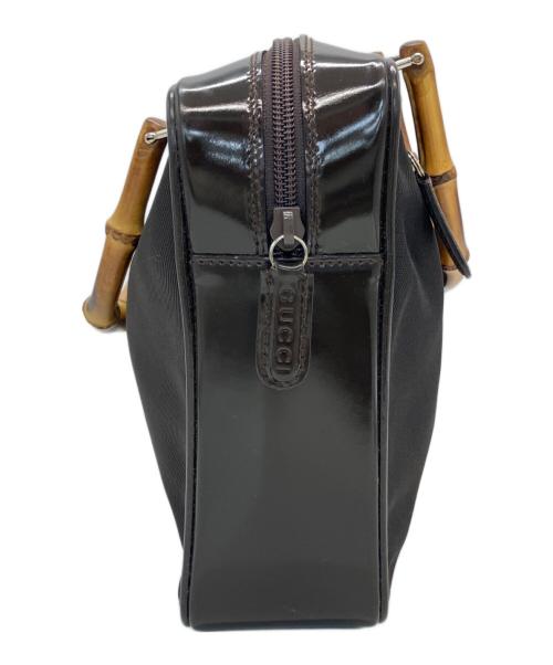 GUCCI（グッチ）GUCCI (グッチ) 2WAYショルダーバッグ バンブー ブラウンの古着・服飾アイテム