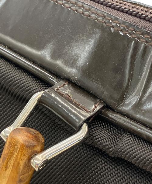 GUCCI（グッチ）GUCCI (グッチ) 2WAYショルダーバッグ バンブー ブラウンの古着・服飾アイテム