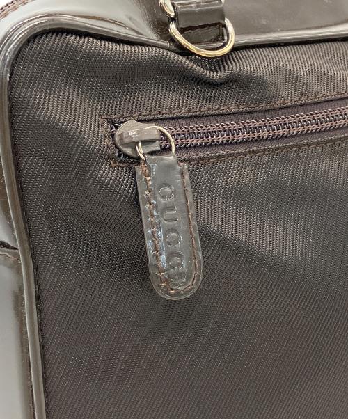 GUCCI（グッチ）GUCCI (グッチ) 2WAYショルダーバッグ バンブー ブラウンの古着・服飾アイテム