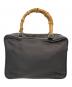 GUCCI (グッチ) 2WAYショルダーバッグ バンブー ブラウン：13000円