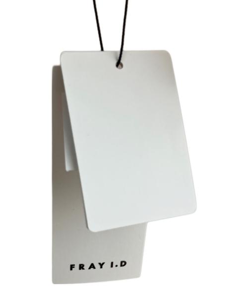 FRAY ID（フレイ アイディー）FRAY ID (フレイ アイディー) FRAY ID(フレイ アイディー)ストールチュールコンビワンピース アイボリー サイズ:不明 未使用品の古着・服飾アイテム