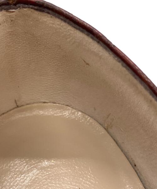 Salvatore Ferragamo（サルヴァトーレ フェラガモ）Salvatore Ferragamo (サルヴァトーレ フェラガモ) リボンパンプス ブラウン サイズ:25の古着・服飾アイテム