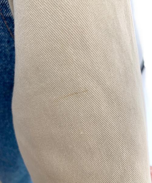 Disney STORE（ディズニーストア）Disney STORE (ディズニーストア) ヴィンテージデニムスカジャン インディゴ×ベージュ サイズ:Lの古着・服飾アイテム