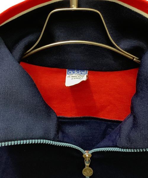 adidas（アディダス）adidas (アディダス) 70'sトラックジャケット レッド×ネイビー サイズ:Lの古着・服飾アイテム